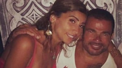 مشاجرات عمرو دياب بسبب دينا الشربيني.. الهضبة يحتج على معاملة الأمن الإنجليزي للفنانة.. يثير أزمة مع خالد سليم بسبب «عقار عش الزوجية».. وصورة زفاف ابنة منى عبد الغني الأبرز