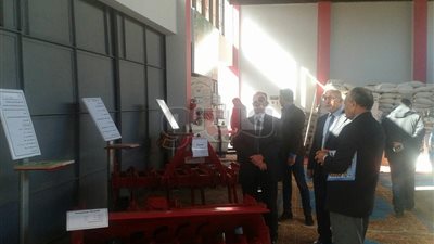 بالصور.. محافظ القليوبية يفتتح معرض سندنهور للميكنة الزراعية