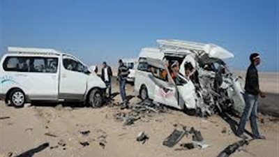 مصرع شخصين وإصابة 25 فى حادثى تصادم  بالإسماعيلية