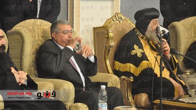 بالصور.. البابا تواضروس يستقبل المهدي للتهنئة بعيد الغطاس