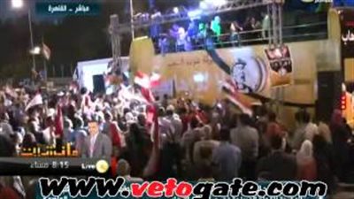 بالفيديو.. توافد المواطنين على النصب التذكاري للمشاركة في وقفة تأييد الجيش