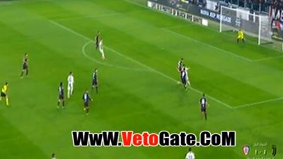 يوفنتوس يتقدم على كاليارى 2/ 1 في الشوط الأول (فيديو)