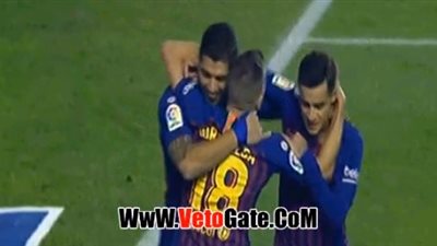 برشلونة يفوز على رايو فاليكانو 2/3 بالدوري (فيديو)