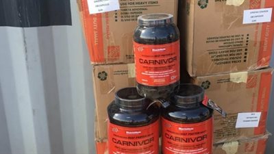 ضبط حاوية بداخلها 20 مليون قطعة ألعاب نارية بميناء السخنة