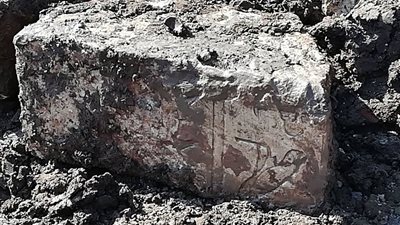 آثار القليوبية: اكتشاف بنها عبارة عن 4 قطع مدون عليها كتابة هيروغليفية