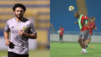 غالي وشيكابالا يختتمان تدريباتهما مع النصر والرائد استعدادا لموقعة الغد