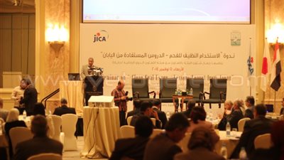 بالصور.. بدء ندوة البيئة حول تكنولوجيا استخدام الفحم