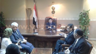 بالصور.. «صبحي» يلتقى نائب رئيس الاتحاد العربى للاستثمار الرياضى