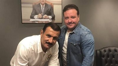 حسن نصر يوقع عقود الانضمام للجهاز الفني للمصري