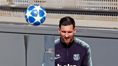 ميسي على رأس قائمة برشلونة أمام إنترميلان بدوري الأبطال