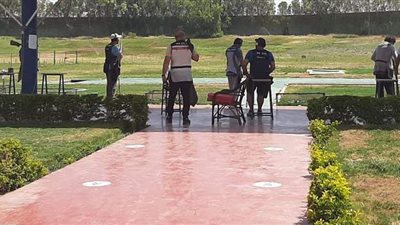 منتخب الرماية يواصل تدريباته استعداداً للمشاركة بالبطولة العربية