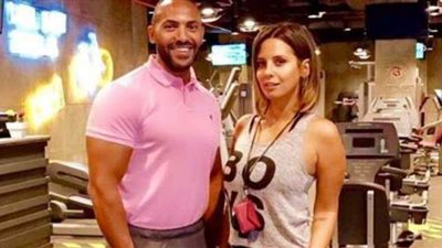 إيمان العاصي تخطف الأنظار مع كابتن «نور خطاب» في الجيم