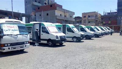 خطة القوافل الطبية العلاجية والقرى المستهدفة خلال شهر يونيو بالدقهلية