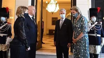 ديانا التونسية.. زوجة الرئيس التونسي تخطف الأضواء في أول ظهور لها خارج بلدها | صور