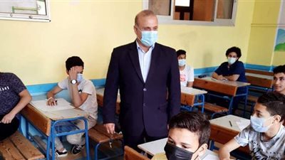13 صورة ترصد جولة وكيل تعليم الدقهلية بلجان امتحانات الشهادة الإعدادية