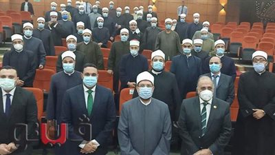 وزير الأوقاف يلتقي بالأئمة وقيادات الدعوة بأوقاف الدقهلية | فيديو وصور