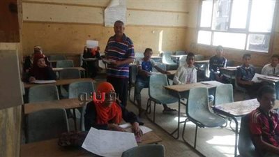 مذبحة قنا.. 130 طالبًا وطالبة يؤدون امتحان الشهادة الإعدادية بلجان 