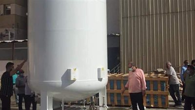 تركيب خزانات أكسجين في مستشفيات دمياط لاستقبال مصابي كورونا