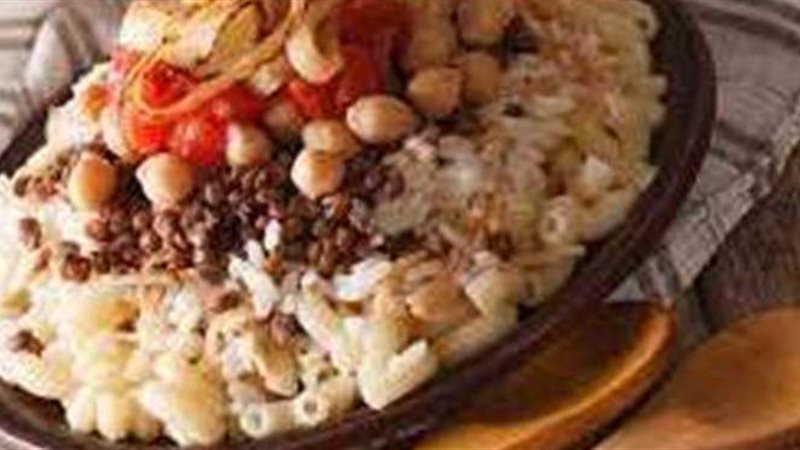 طريقة عمل الكشري