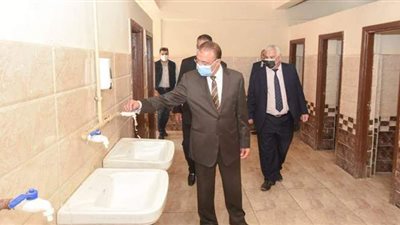 التزام وانضباط لجان الشهادة الإعدادية بالإسكندرية بالإجراءات الاحترازية | صور