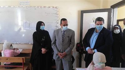 محافظ شمال سيناء يتفقد لجان امتحانات الشهادة الإعدادية | فيديو