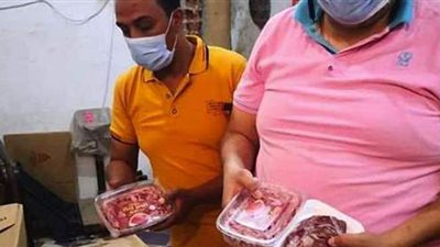 ضبط طن أسماك مملحة ولحوم وكبدة فاسدة بالدقهلية