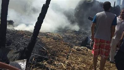 اندلاع حريق بحوش في منزل بالزينية في الأقصر
