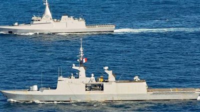 البحرية المصرية والفرنسية تنفذان تدريبا عابرا بنطاق الأسطول الشمالي