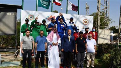 الكويت تحرز ذهبية فرق الإسكيت بالبطولة العربية للرماية