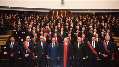 وزير العدل والنائب العام يشهدان أداء معاوني النيابة دفعة 2017 اليمين القانونية