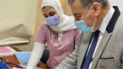 صحة مطروح تتابع سير العمل بمستشفى مارينا