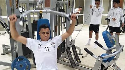 8 صور ترصد تدريبات قوية للمنتخب الأوليمبي بالجيم استعدادا لجنوب أفريقيا