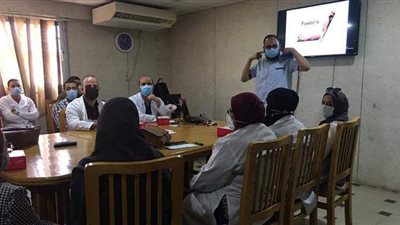 «صحة الدقهلية» بدء فعاليات النشاط العلمي بمستشفى رمد المنصورة