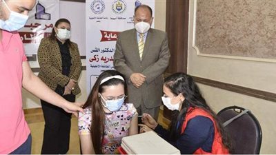 انطلاق مبادرة الطائفة الإنجيلية للتطعيم ضد كورونا بأسيوط