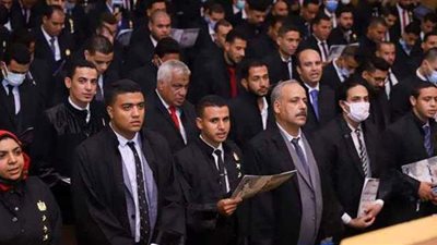 جلسة أداء اليمين القانونية لمحامي 16 نقابة فرعية .. الأربعاء