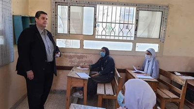 وكيل تعليم شمال سيناء يتفقد لجان امتحانات الشهادة الإعدادية
