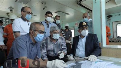 أسامة ربيع: تكريك 557 ألف متر مكعب من رمال قناة السويس ضمن مشروع تطوير القطاع الجنوبي بالمجرى الملاحي