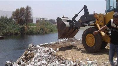 إزالة 33 حالة تعد والتحفظ على الملاك بأبوالنمرس والحوامدية