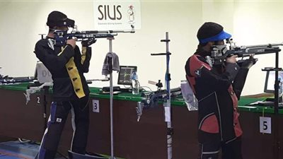 استعدادات مكثفة في التدريبات الرسمية للبطولة العربية للرماية