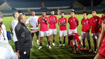 مران قوي للمنتخب الأوليمبي بإستاد السويس