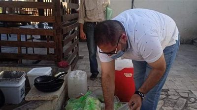 إعدام 492 كيلوجرام أغذية فاسدة في نويبع