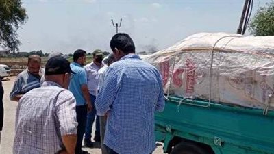 إحباط تهريب سماد يوريا مدعم من وزارة الزراعة في الشرقية | صور