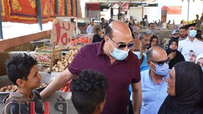 الأسواق الجديدة بمنطقة السيل فى أسوان بعد نقل الباعة الجائلين (صور)