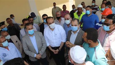 محافظ المنوفية: إنشاء نقطة إسعاف بقرية فيشا الكبرى وتوفير سيارة إطفاء