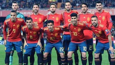منتخب أسبانيا ينشر صورة حافلة الفريق في بطولة يورو 2020