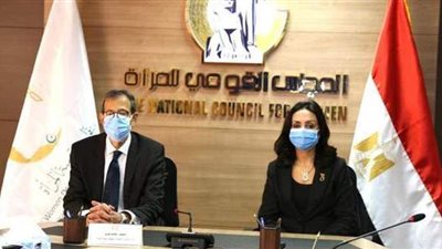 إيهاب فوزى يوجه الشكر إلى الرئيس السيسي لاهتمامه بمنظمة تنمية المرأة