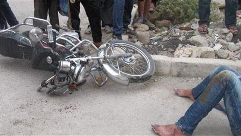 حادث دراجة نارية