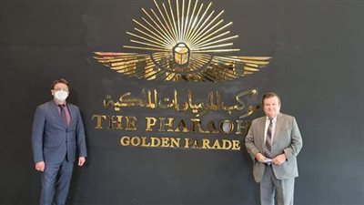 سفير أوكرانيا بالقاهرة يزور المتحف القومي للحضارة | صور