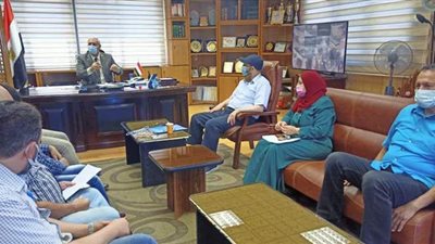 لجنة من جهازي تنظيم مياه الشرب وحماية المستهلك تشيد بأداء مياه الدقهلية