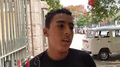 طلاب إعدادية الجيزة: السؤال الخامس في امتحان الهندسة صعب | فيديو